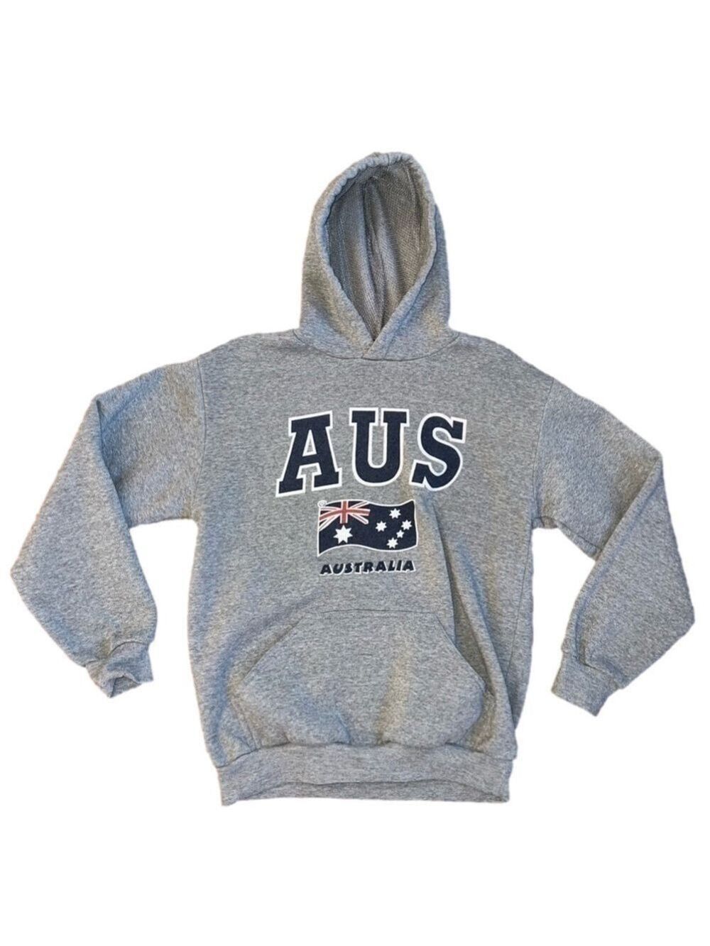 Australia Gray Mr. Kangaroo Hoodie Size Small
